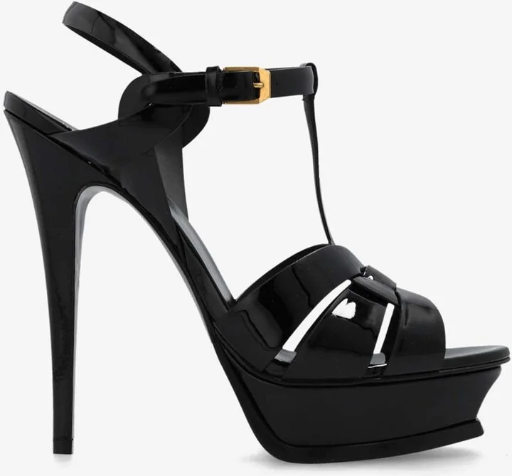 Tribute 135 Platform Sandals in Patent Leather