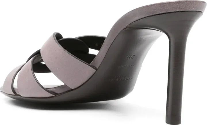 Tribute 85mm leather sandals - Image 3
