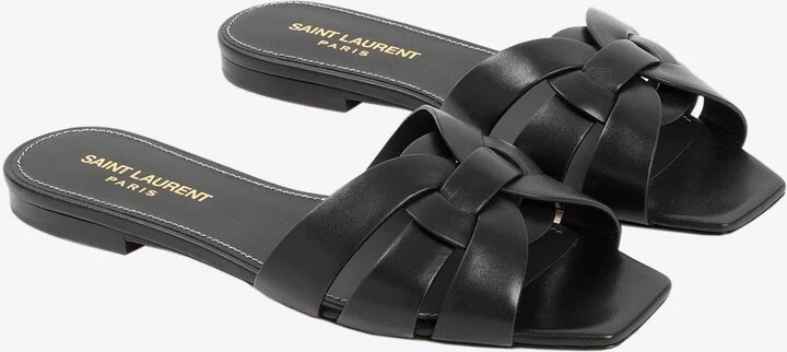 Tribute Leather Flat Sandals - Image 2