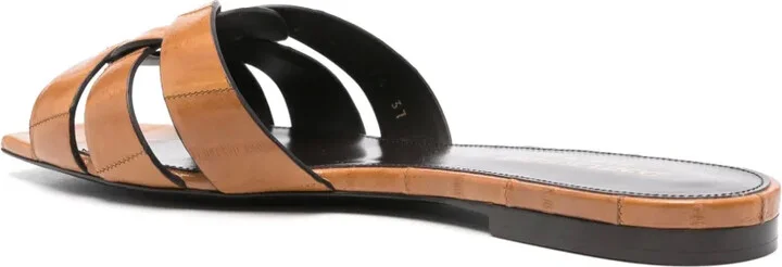 Tribute leather slides - Image 3