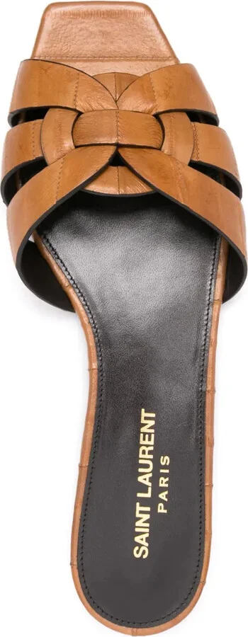 Tribute leather slides - Image 4