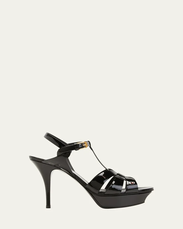Tribute Patent Sandals, 4" Heel