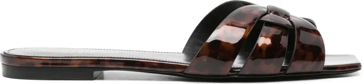 Tribute tortoiseshell-effect slides