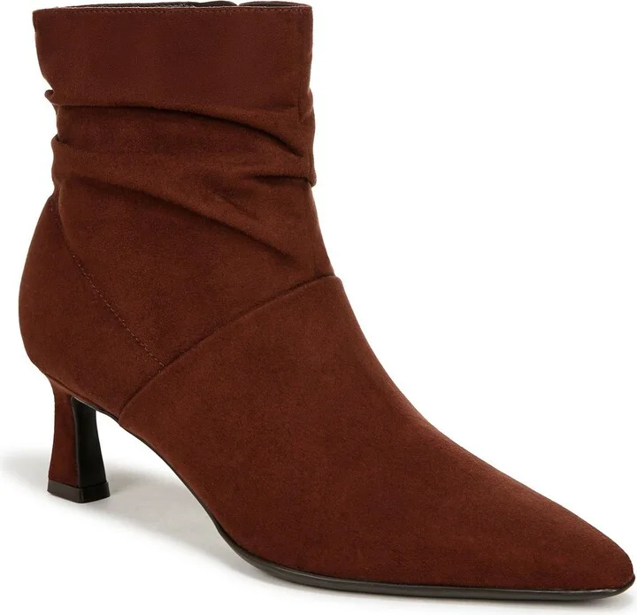 Tribute Womens Zipper Faux Suede Booties