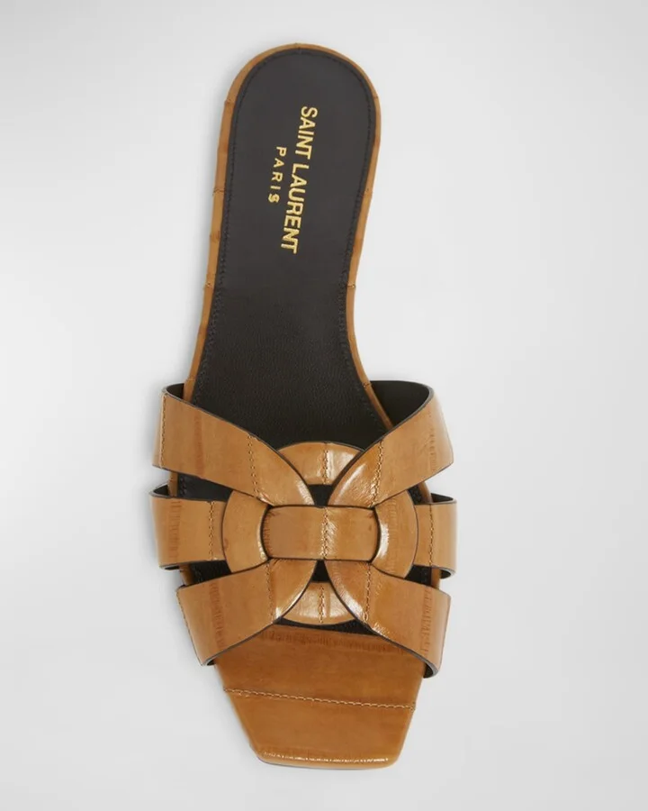 Tribute Woven Flat Slide Sandals - Image 10
