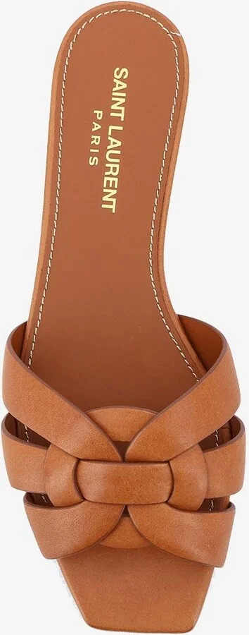 Tribute Woven Leather Flat Sandals - Image 3