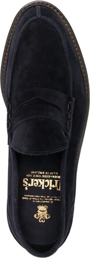 Tricker'S Adam Suede Penny Loafers Shoes - Image 2