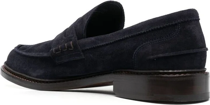 Tricker'S Adam Suede Penny Loafers Shoes - Image 4