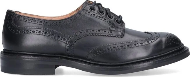 Tricker's Burton Round Toe Lace-Up Shoes