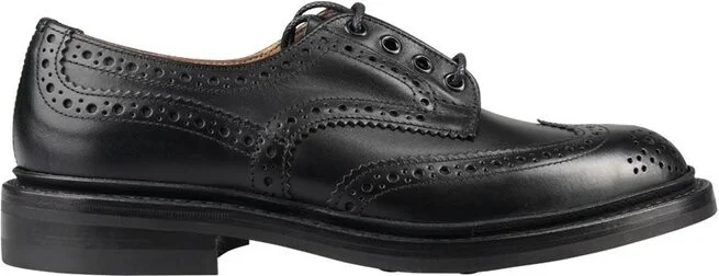 Tricker's Detailed Lace-Up Loafers