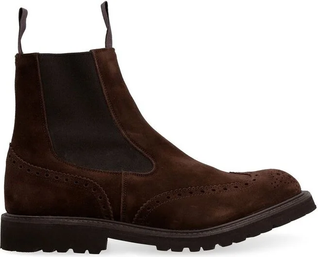 Tricker's Henry Suede Chelsea Boots