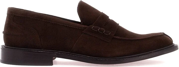TRICKER'S 'james suede leather mocc
