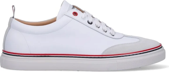 Tricolor Detail Sneakers