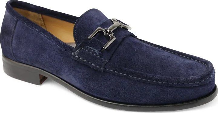 Navy Suede