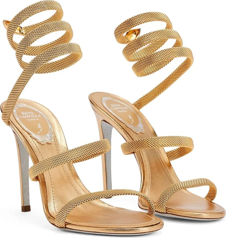Trigold Cleo Gold Sandal 105 - Image 2