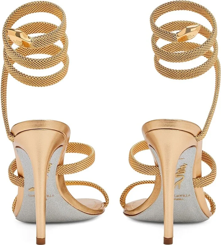 Trigold Cleo Gold Sandal 105 - Image 3