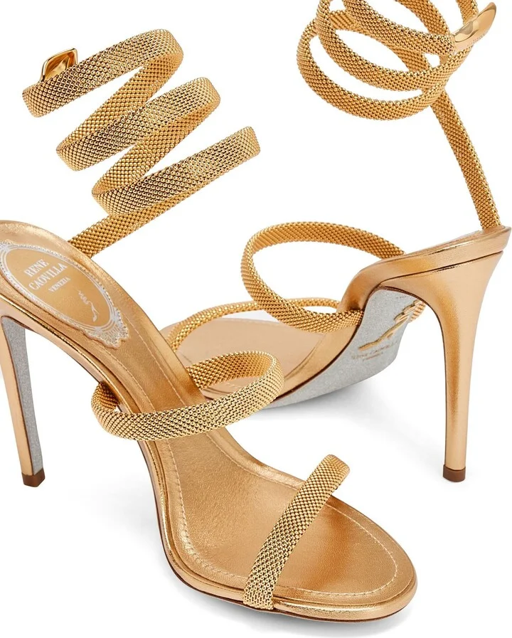 Trigold Cleo Gold Sandal 105 - Image 4