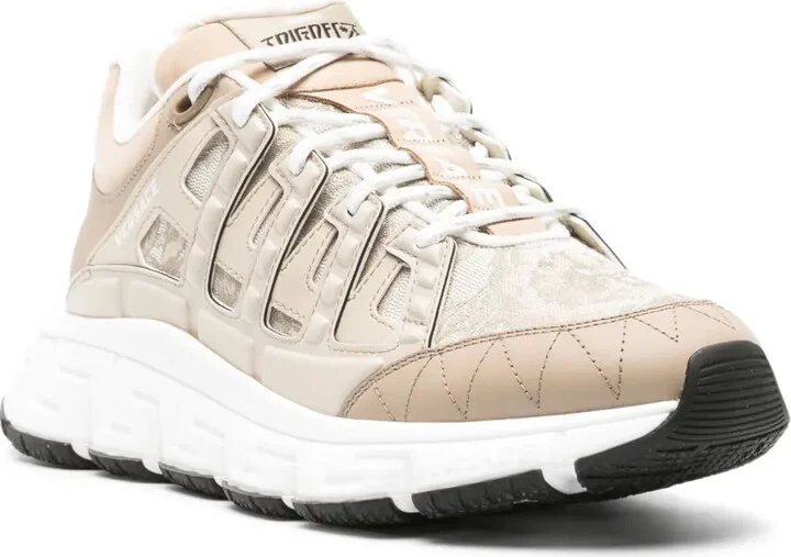 Trigreca Barocco-jacquard sneakers - Image 2