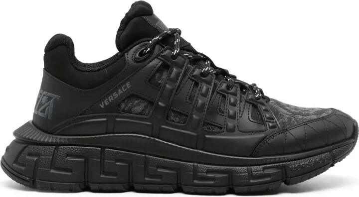 Trigreca Barocco-jacquard sneakers