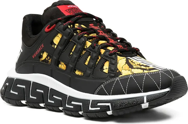 Trigreca baroque-print sneakers - Image 2