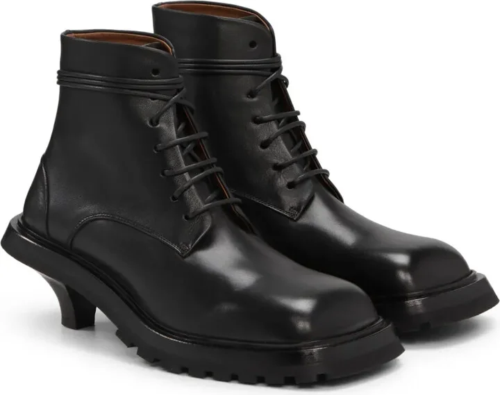 Trillo 50mm leather boots - Image 2