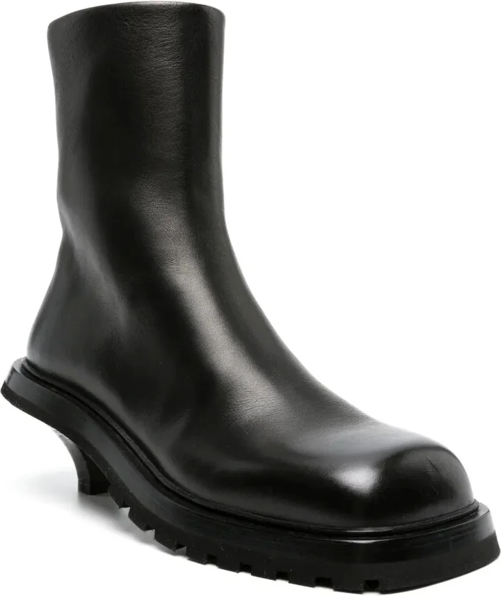 Trillo 70mm leather boots - Image 2