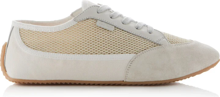 Trimmed Canvas SneakersRow
