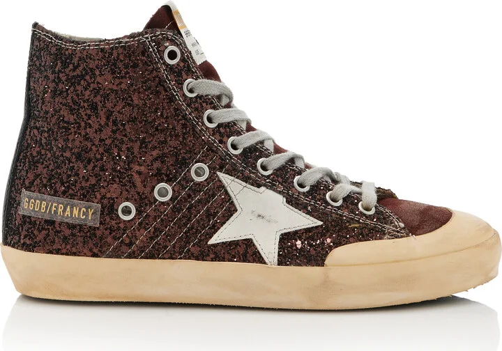Trimmed Glittered SneakersGoose