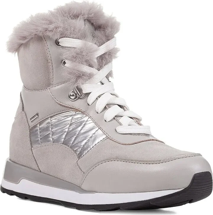 Trimmed High-Top Sneakers - Image 2