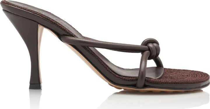 Trimmed Leather SandalsVeneta