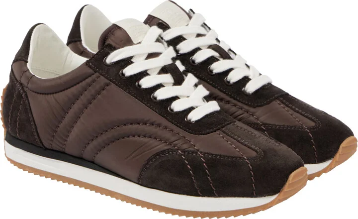 Trimmed Nylon Sneakers