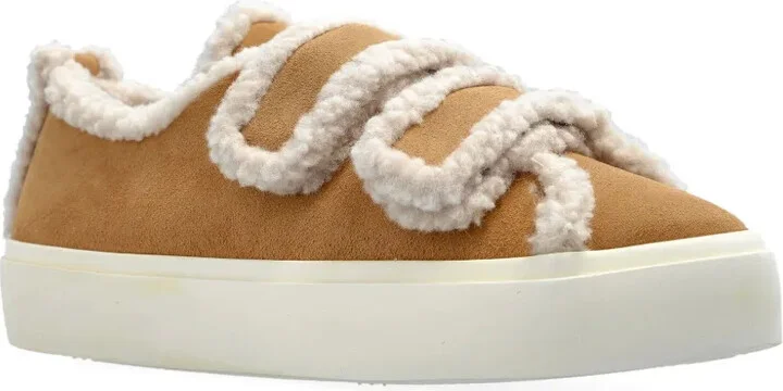 Trimmed Touch-Straps Low-Top Sneakers - Image 2