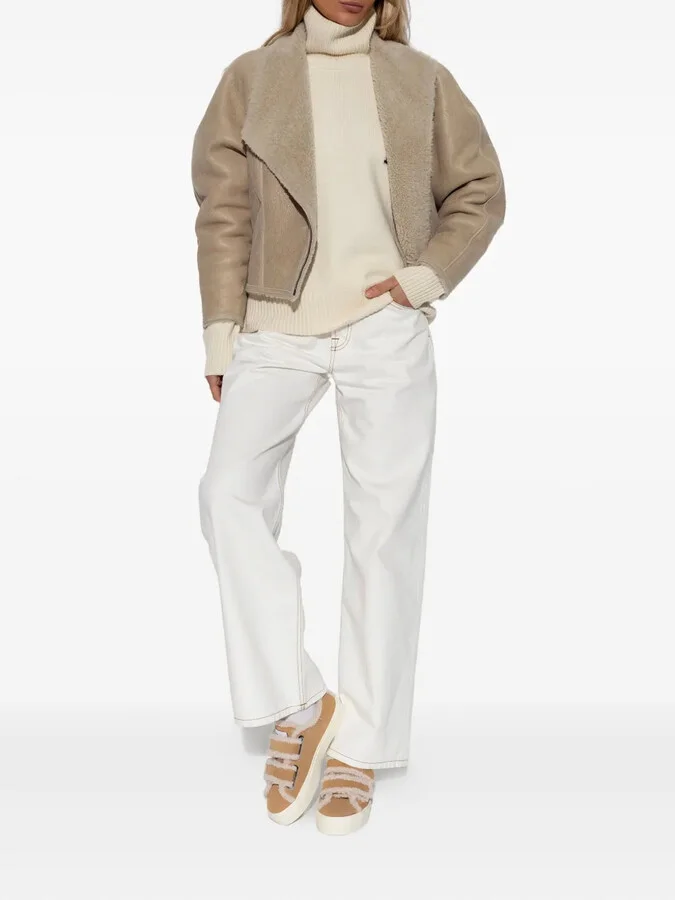 Trimmed Touch-Straps Low-Top Sneakers - Image 5