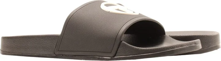 Triods Anthracite Black/White Men's Slides 19011-900