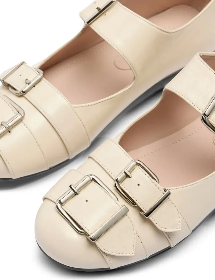 Triple-Buckle Ballet Flats - Image 2