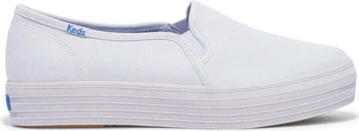 Triple Decker Canvas Slip-On Sneaker - Image 4