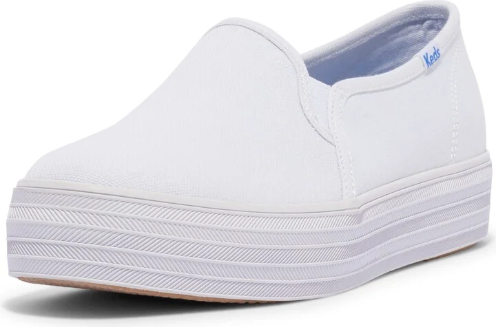 Triple Decker Canvas Slip-On Sneaker - Image 9