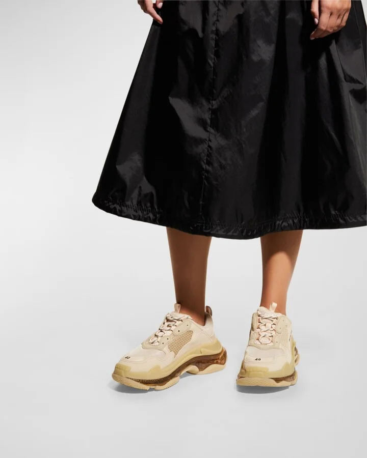 Triple S Clear Sole Sneakers - Image 2