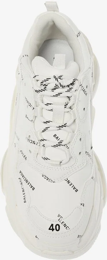 Triple S Low-Top Logo Sneakers - Image 3