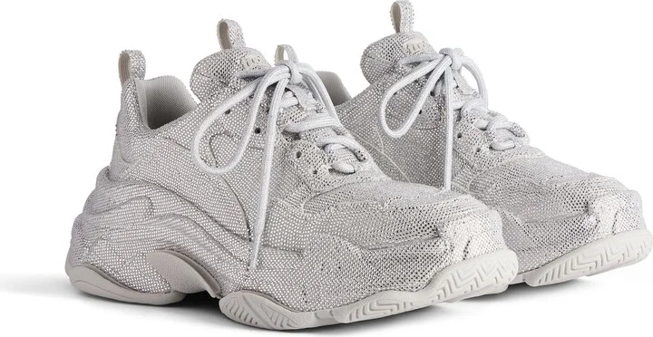 Triple S Sneaker With Rhinestones - Image 2