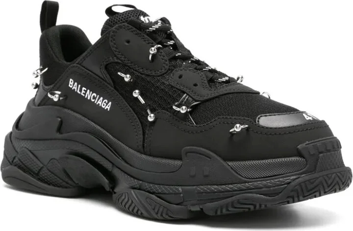 Triple S Sneakers With Piercings - Image 2