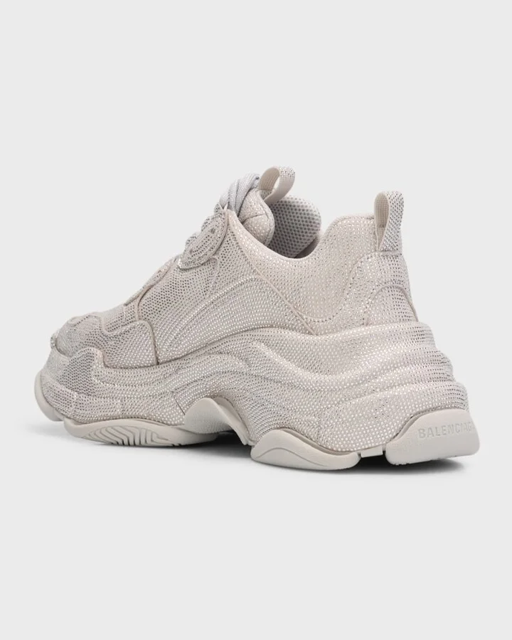 Triple S Sneakers with Rhinestones - Image 5