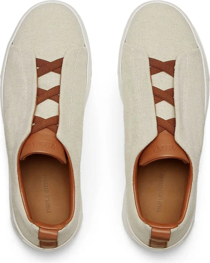 Triple Stitch canvas sneakers - Image 4