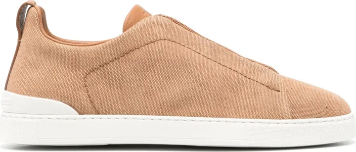 Triple Stitch canvas sneakers