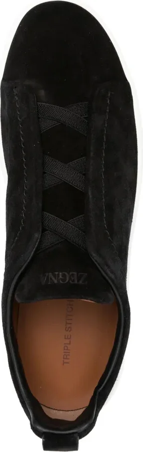 Triple Stitch leather sneakers - Image 4