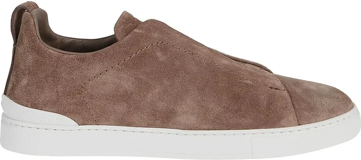 Triple Stitch Low Top Sneakers