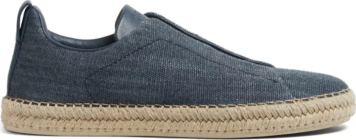 Triple Stitch slip-on espadrilles