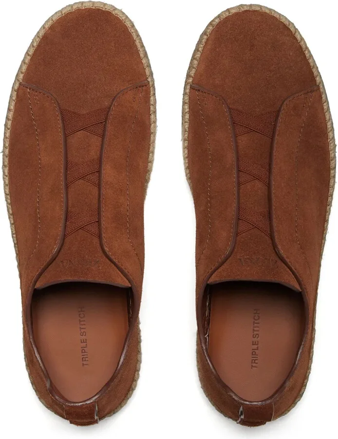 Triple Stitch suede espadrilles - Image 3