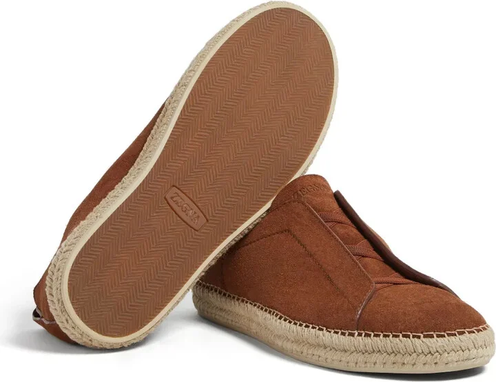 Triple Stitch suede espadrilles - Image 4