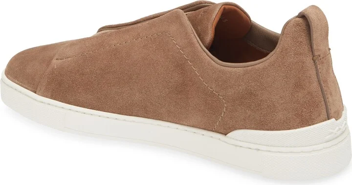 Triple Stitch Suede Slip-On Sneaker - Image 2